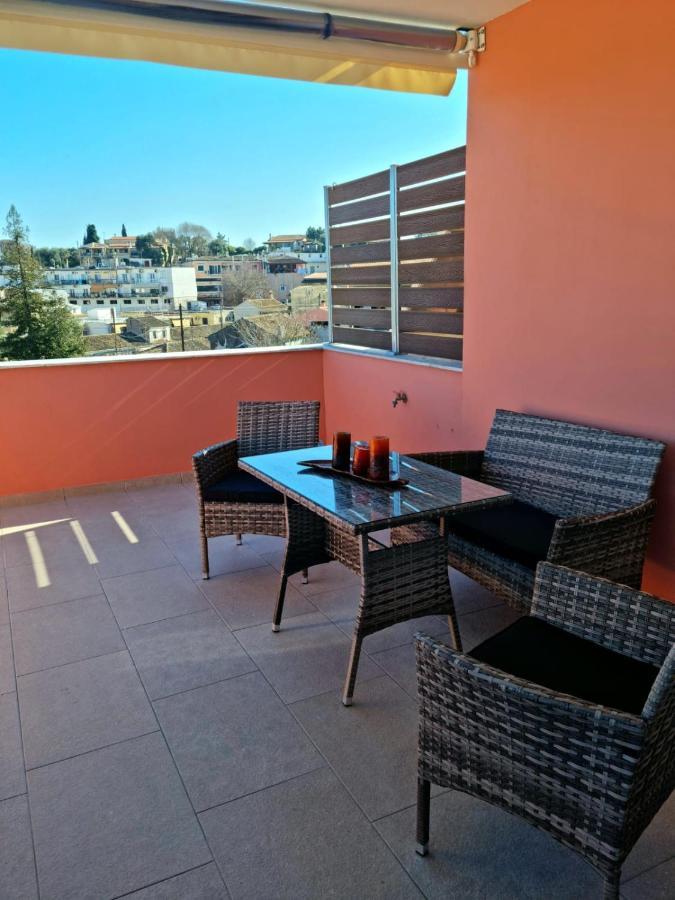 Seascape Elegant Apartment Corfu  Bagian luar foto